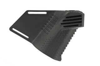 Strike Industries megafin featureless grip is made from black reinforced polymer